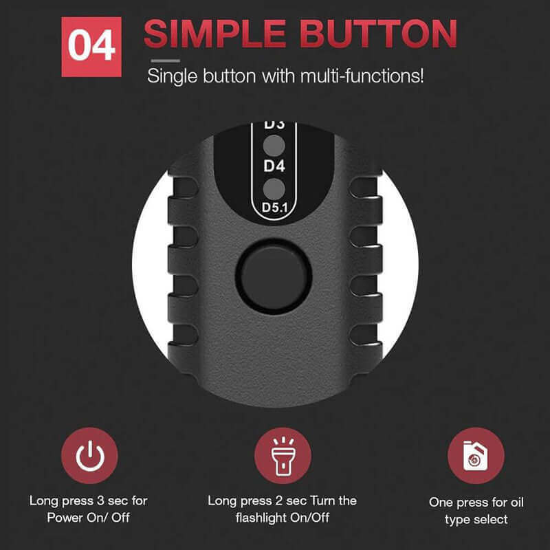 KINGBOLEN® BF100 Auto Brake Fluid Tester - Image 8