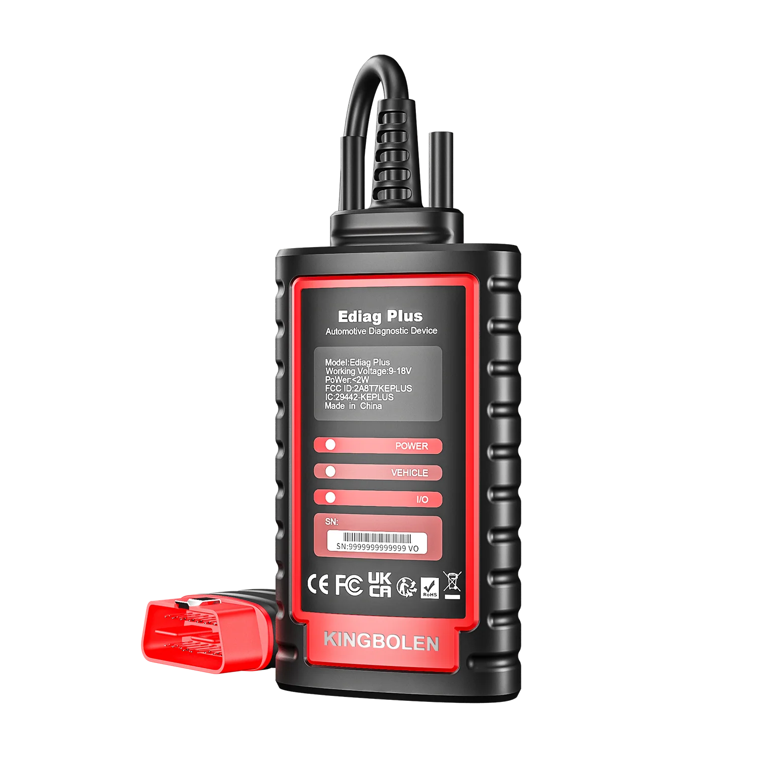 KINGBOLEN® Ediag Plus All Systems Bidirectional ECU Coding CAN-FD OBD2 Scanner - Image 9