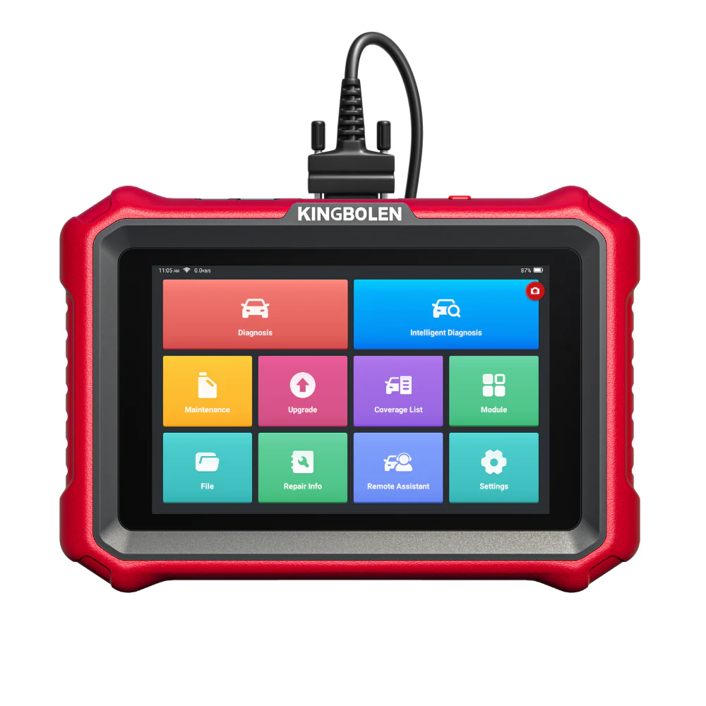 KINGBOLEN K8 Elite OBD2 Scanner Wired Version, Lifetime Free Updates, 8" Diagnostic Tool, ECU Coding, Bi-Directional Control, 34+ Reset Functions, CANFD & DOIP Supported, FCA AutoAuth - Image 15