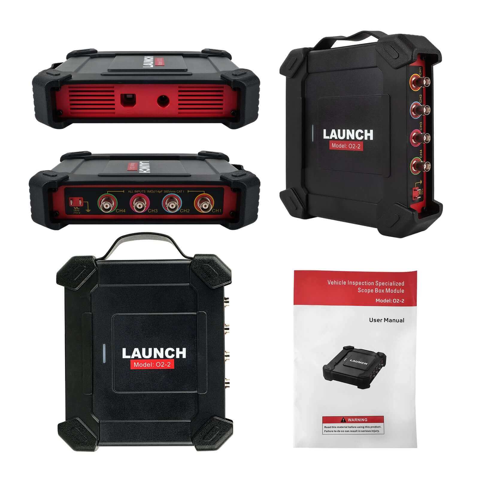 LAUNCH® x431 02-2 Scope Box Oscilloscope (4 Channels) Compatible With The X-431 - Image 3