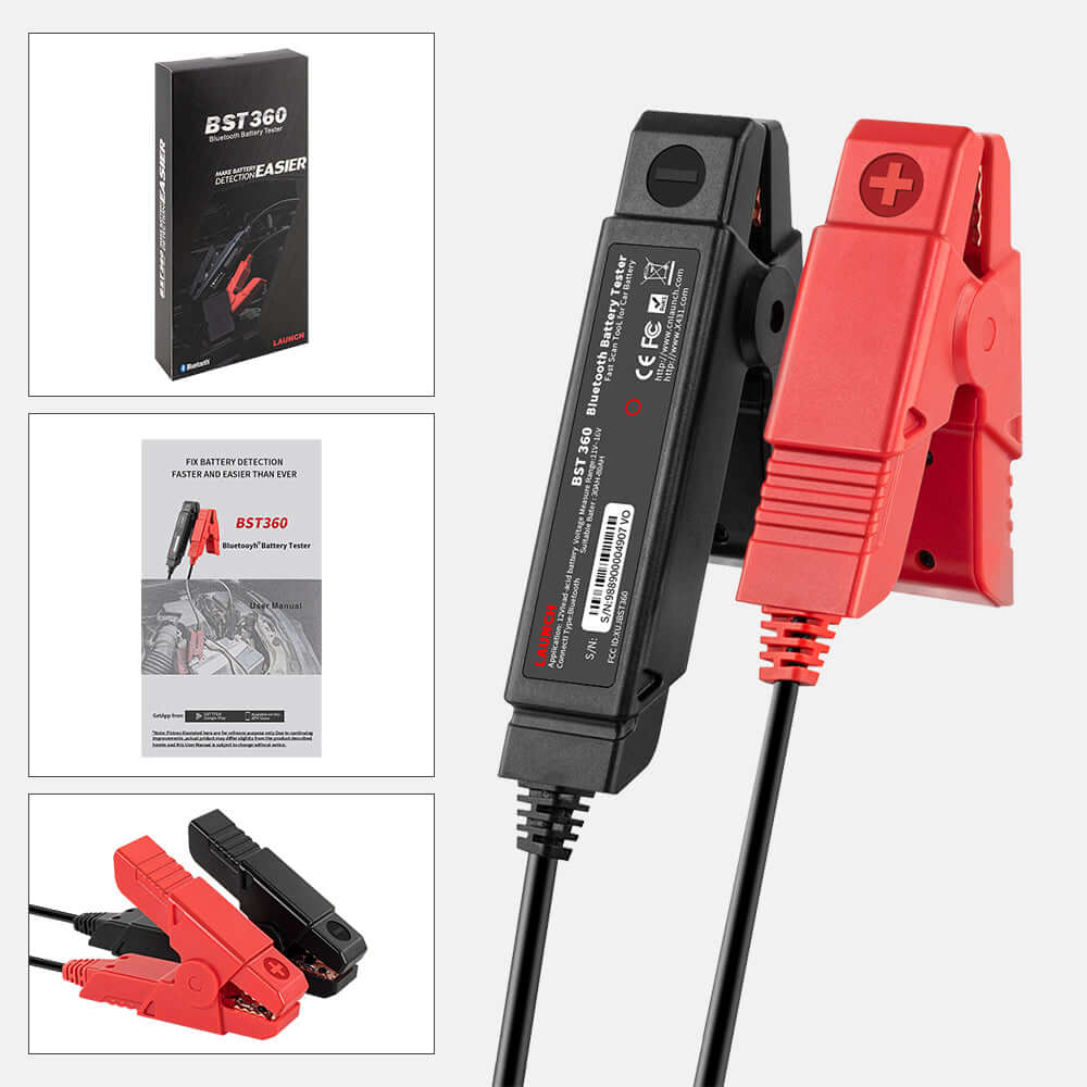 LAUNCH® BST360 6V and 12V Bluetooth Battery Tester - Image 8