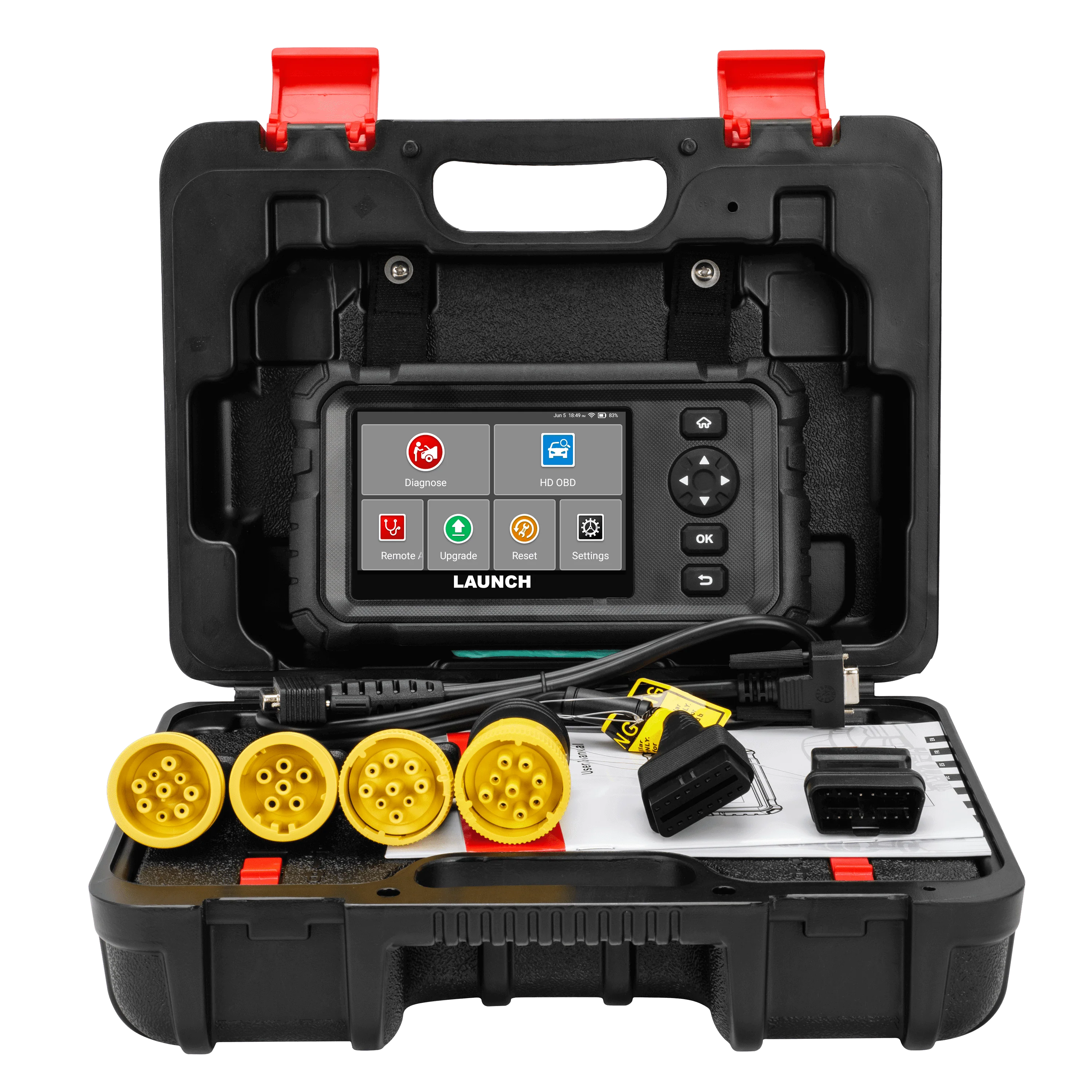 LAUNCH CRP129 HD Elite Heavy Duty Truck Full System Scanner with 7 Resets - Image 11