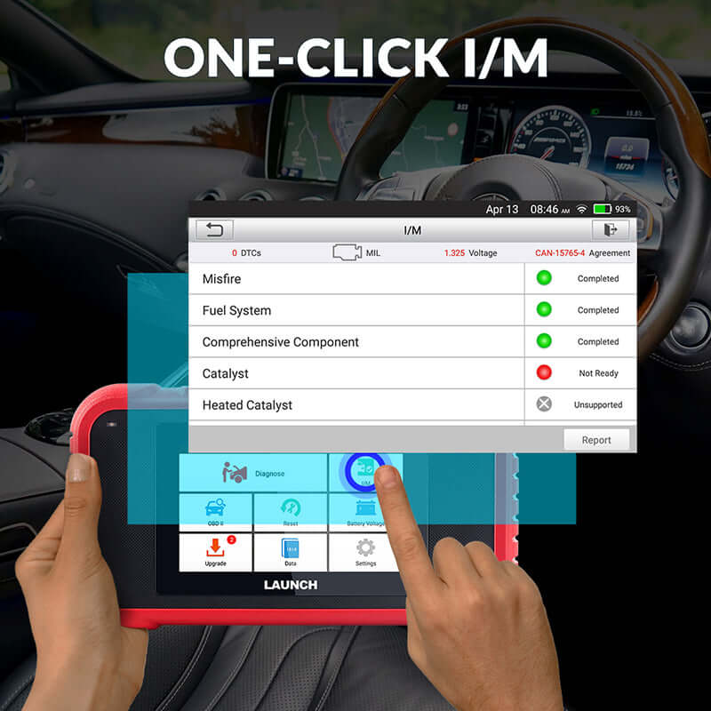 LAUNCH® CRP129E OBD2 Scanner – Engine/ABS/SRS/Transmission Diagnostics with 8 Reset Functions - Image 6