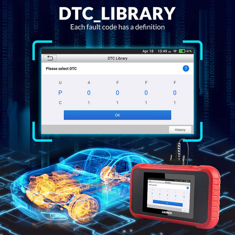 LAUNCH® CRP129E OBD2 Scanner – Engine/ABS/SRS/Transmission Diagnostics with 8 Reset Functions - Image 7