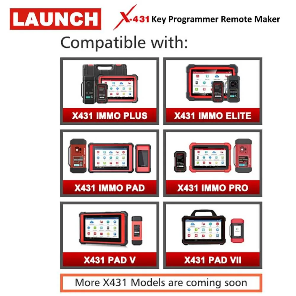Launch X431 Key Programmer Remote Maker with 4PCS Universal Remote Key and 1PCS Super Chip for X431 IMMO Elte/IMMO Plus/pad V - Image 4