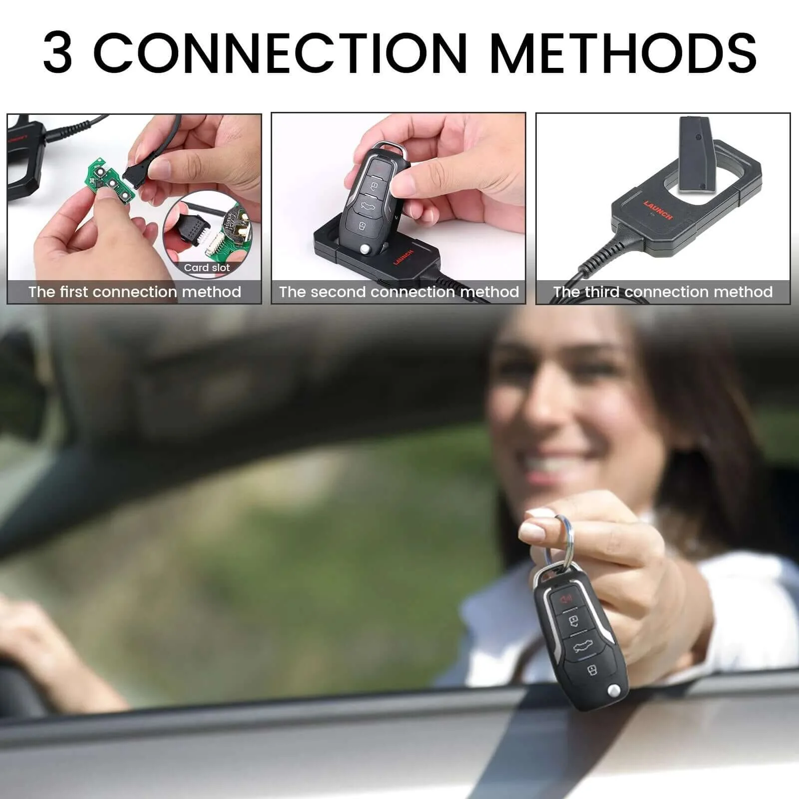 Launch X431 Key Programmer Remote Maker with 4PCS Universal Remote Key and 1PCS Super Chip for X431 IMMO Elte/IMMO Plus/pad V - Image 5