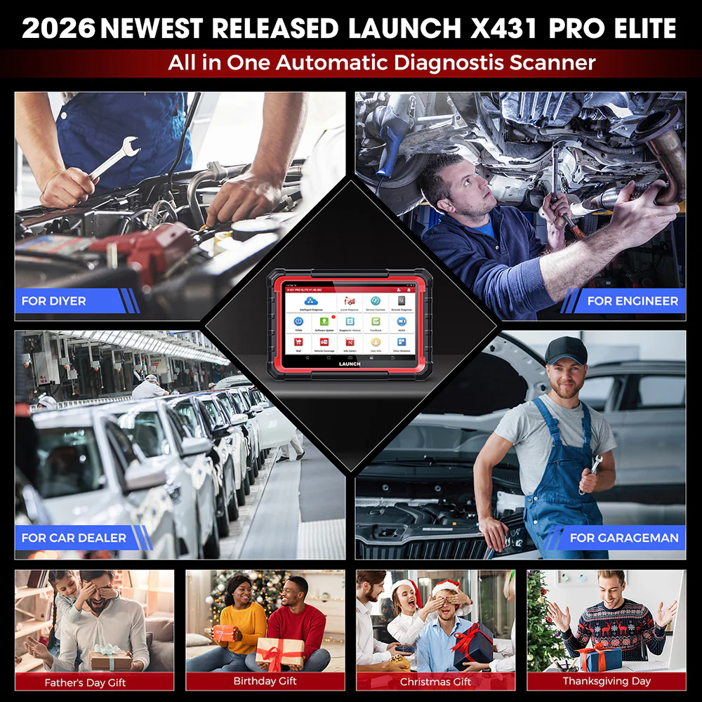 LAUNCH X431 PRO Elite ECU Coding and Bidirectional OBD2 Scanner CAN FD DOIP support - Image 8