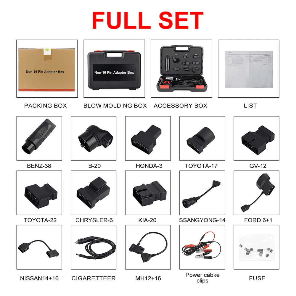 LAUNCH X431 PRO3S+ Elite SmartlinkC 2.0 Car & HD Truck Bi-Directional and ECU Coding Diagnostic Scan Tool with J2534 Coding,Topology Map - Image 14