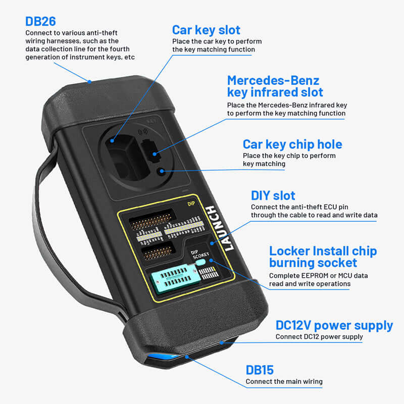 LAUNCH® X431 X-PROG 3 Car Anti-theft and Key Programmer - Image 7