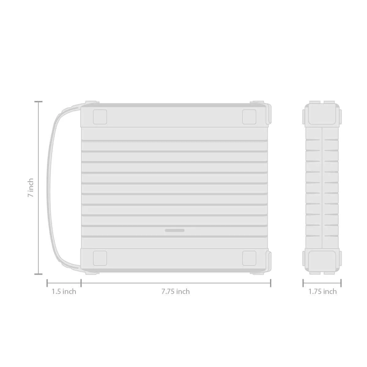 THINKCAR® 4 Channel Oscilloscope Scope Box 100MHz Bandwidth Vehicle Diagnostic Equipment Tool - Image 4