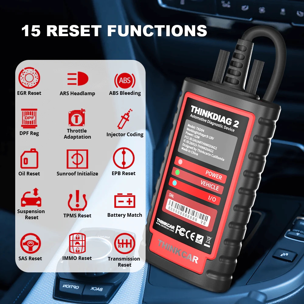 THINKCAR® ThinkDiag 2 CAN-FD Bi-directional OBD2 Scanner - Image 3