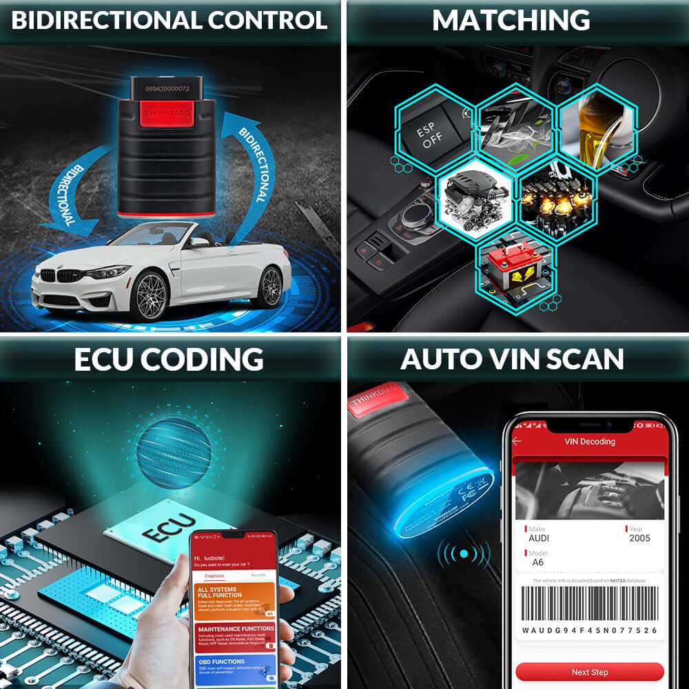 THINKCAR® ThinkDiag Old Version Bluetooth OBD2 Scanner - Image 8