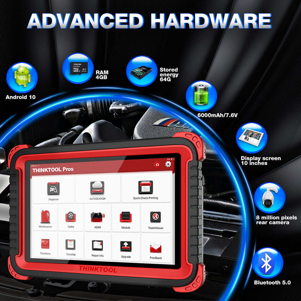 THINKCAR® Thinktool Pros 2025 All Systems Advanced OBD2 Scanner - Image 4